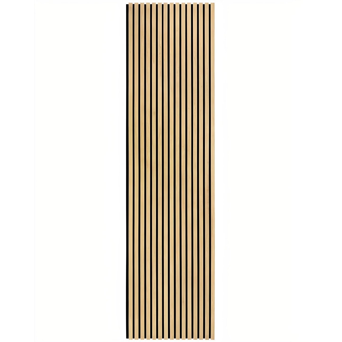 Acoustic Wood Wall Panels White Oak Wall Cladding Panels 2400x600mm