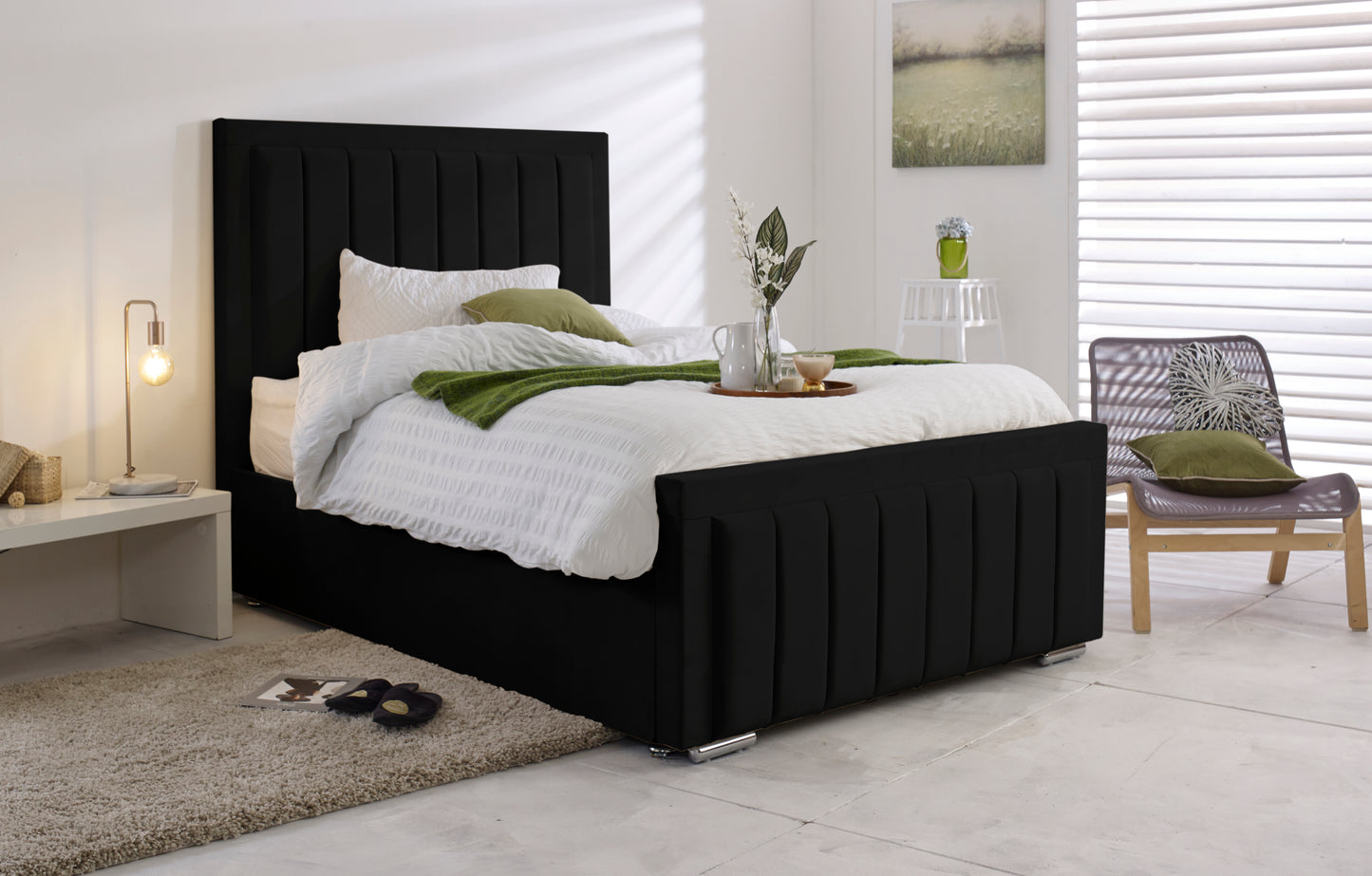 Chicago Steel Ottoman Bed Frame Double - Buy In Birmingham