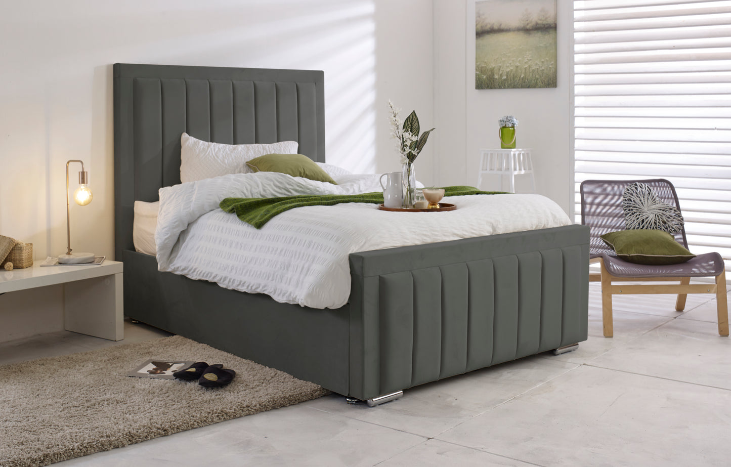 Chicago Steel Ottoman Bed Frame Double - Buy In Birmingham