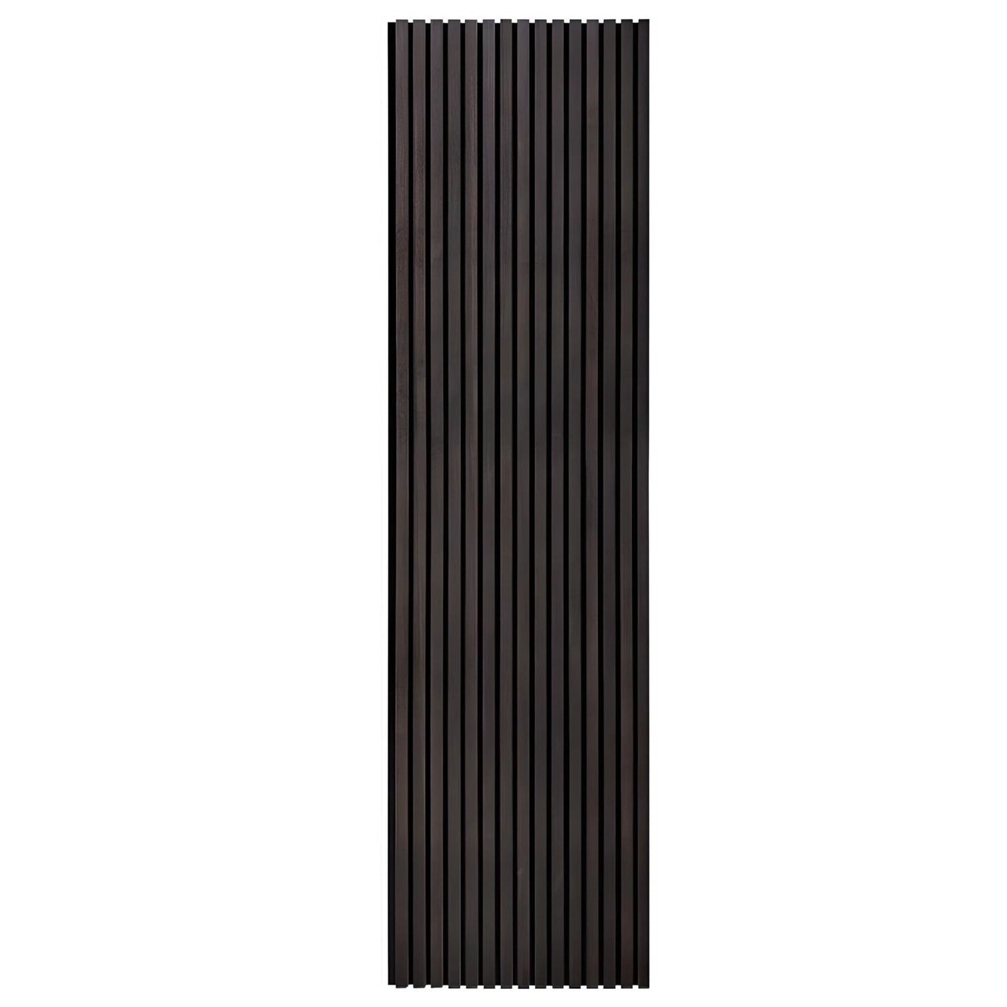 Acoustic Wood Wall Panels Black Oak Wall Cladding Panels 2400x600mm