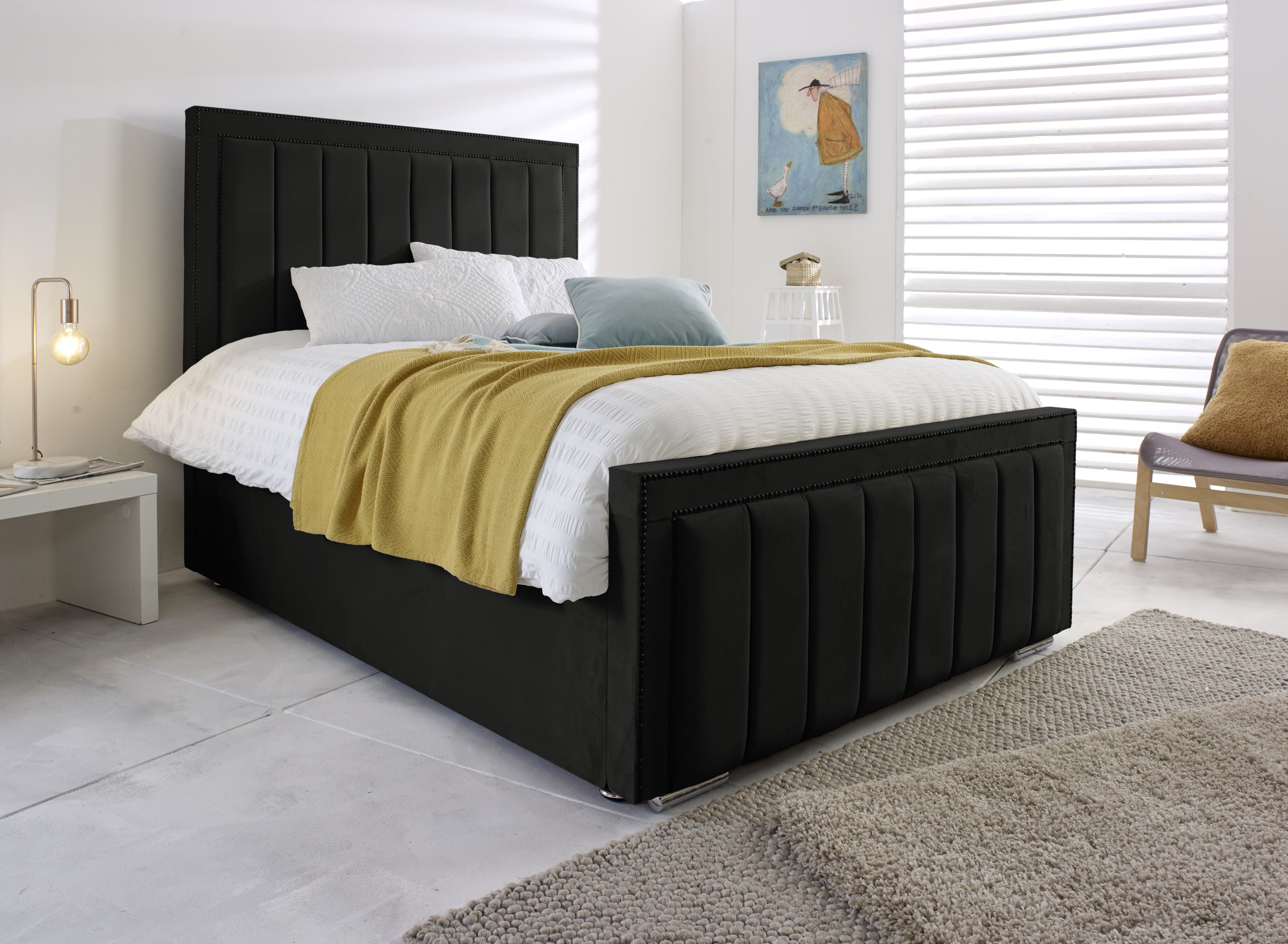 Ottoman & Divan Beds, Velvet Beds Sofas Dining Mattresses Birmingham ...