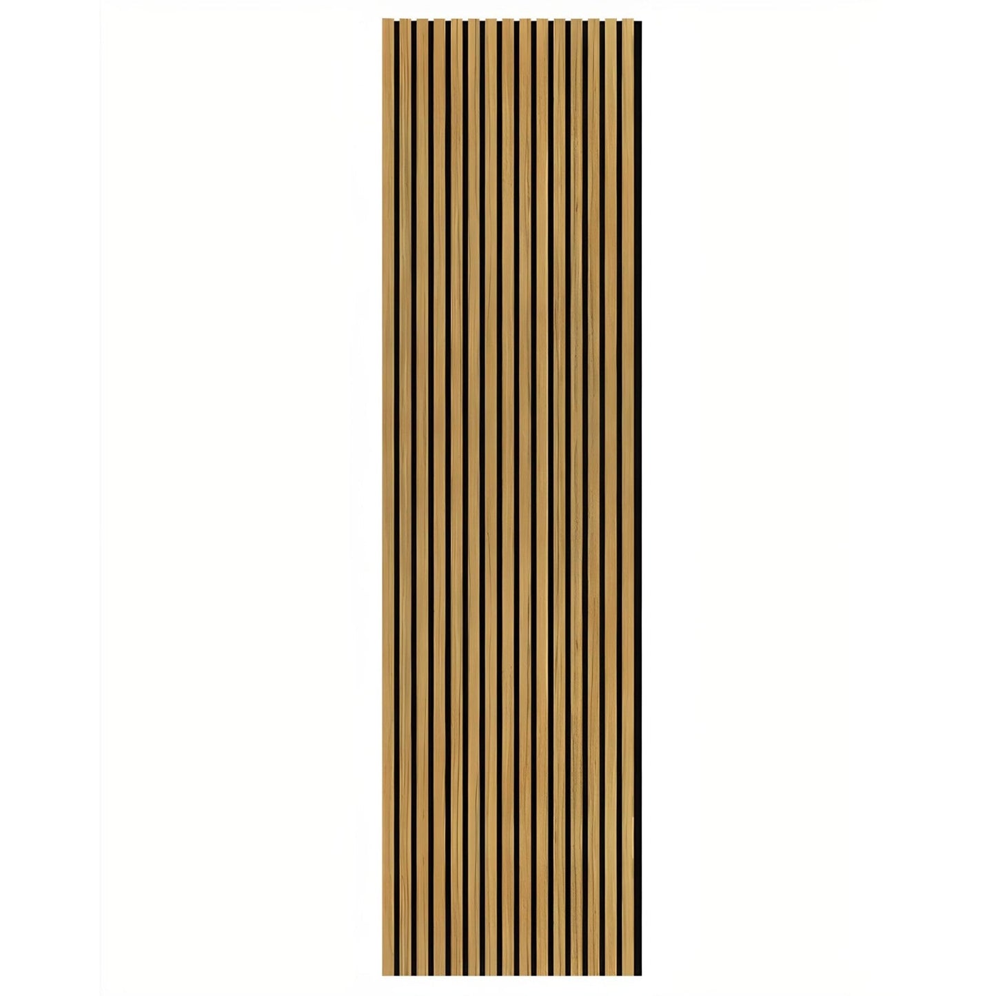 Acoustic Wood Wall Panels Slat Autumn Fragrant Wood Wall Cladding Panels 2400x600mm