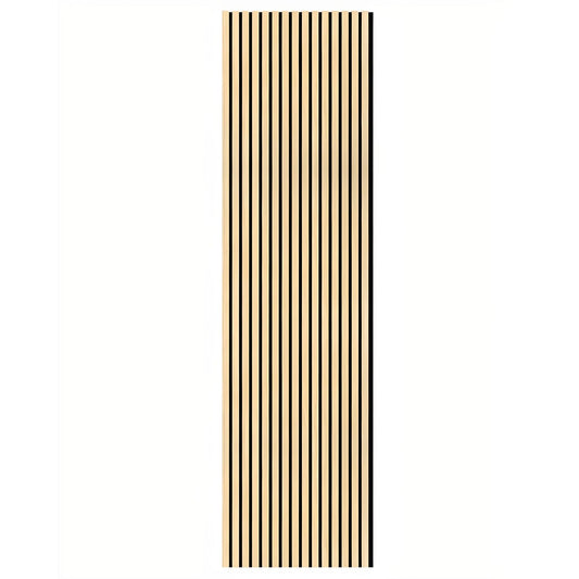 Acoustic Wood Wall Panels White Oak Wall Cladding Panels 2400x600mm