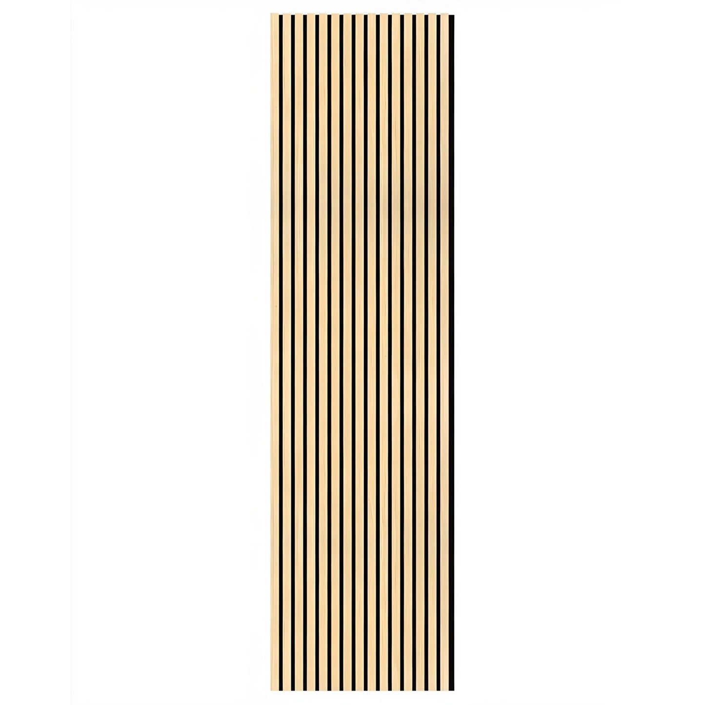 Acoustic Wood Wall Panels Black Oak Wall Cladding Panels 2400x600mm