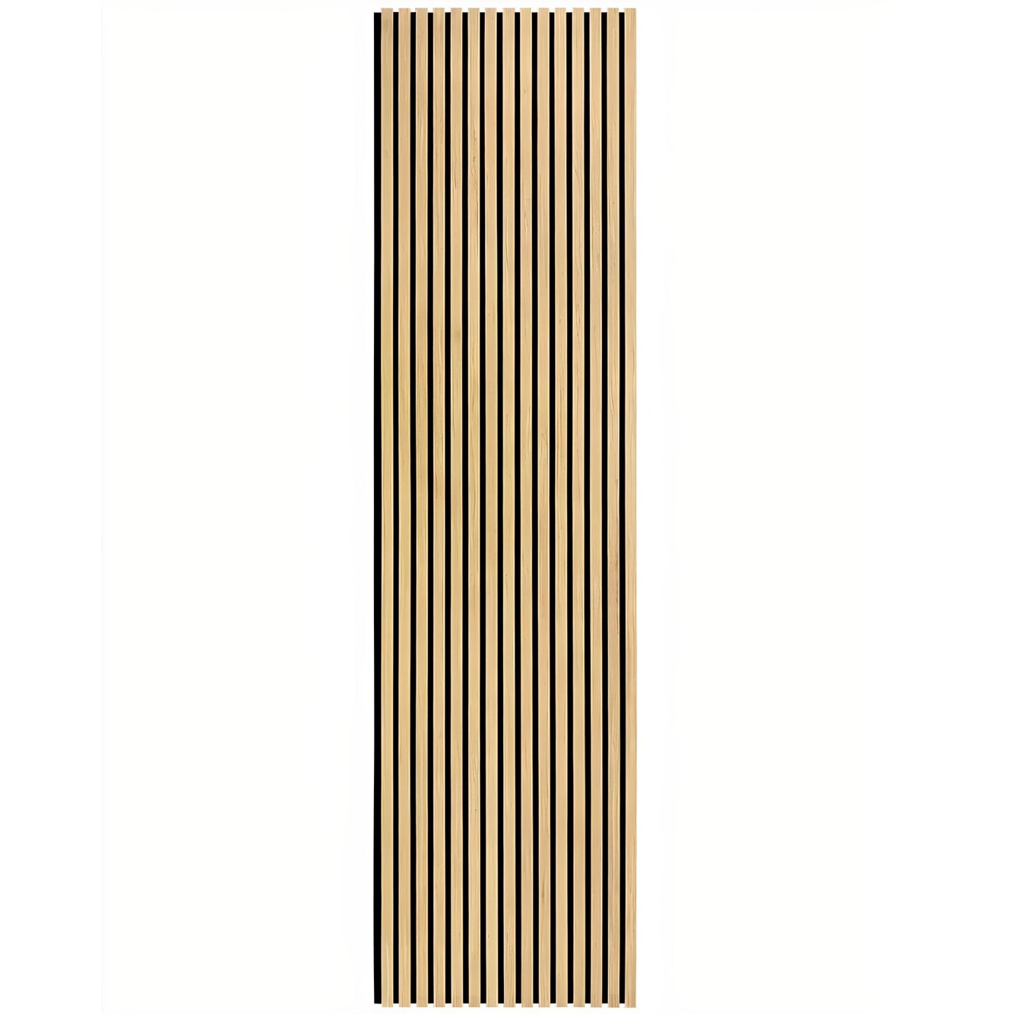 Acoustic Wood Wall Panels Slat Oak Walnut Wooden Wall Cladding Panels 2400x600mm